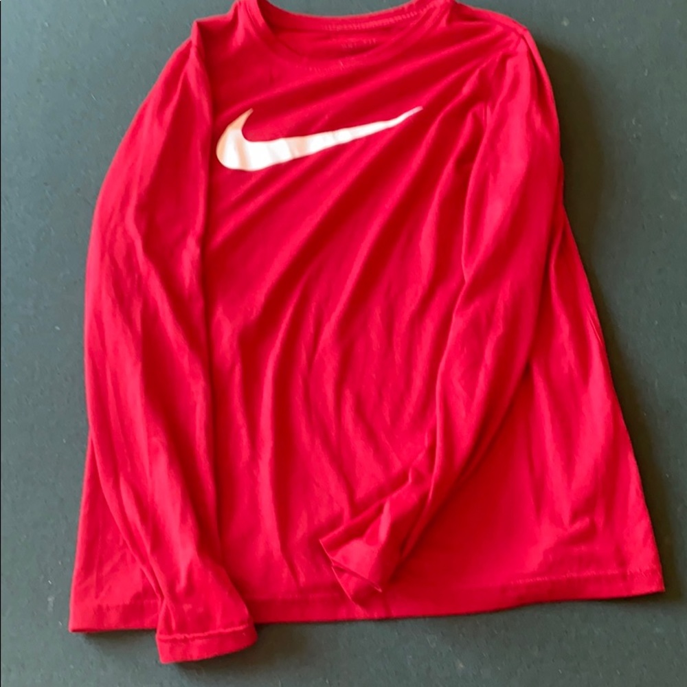 Red Nike Shirt